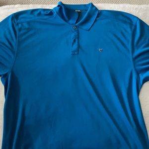 Men’s blue Callaway Golf polo Size XXL